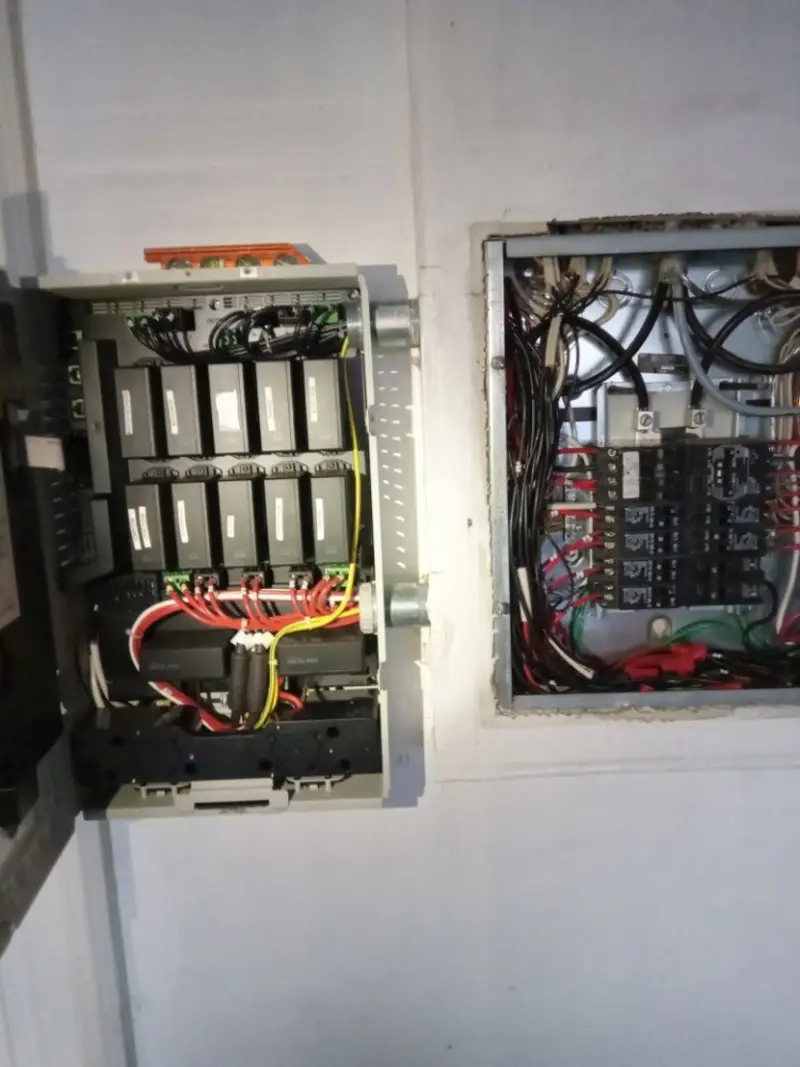 Electrical panel upgrade completed for Ring Doorbell Installation in West Laurel